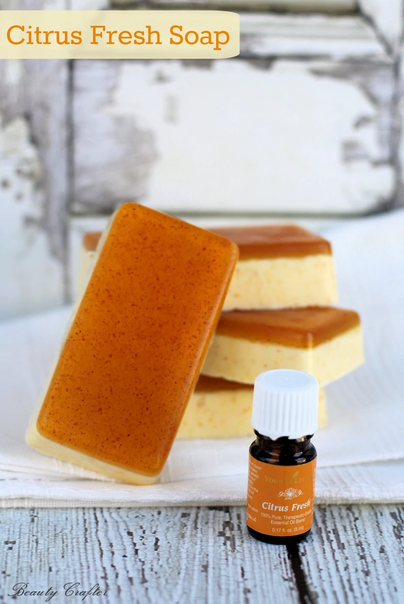 Make Your Own Soap: Grapefruit Mint Poppyseed Bars - A Beautiful Mess