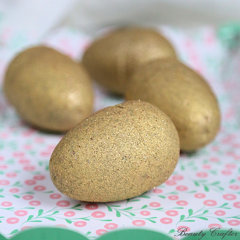 Golden Egg Bath Bombs