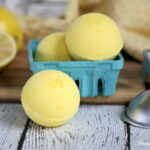 lemon bath bombs