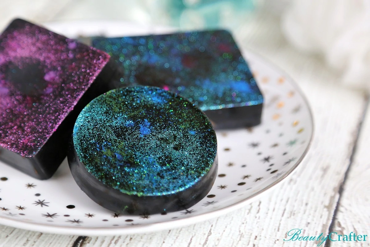 DIY Galaxy Soap