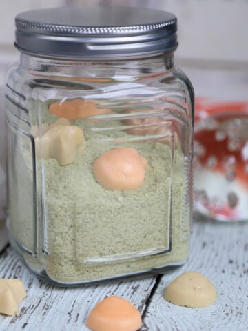 Green Tea and Lemongrass Beach Sand Bath Salts