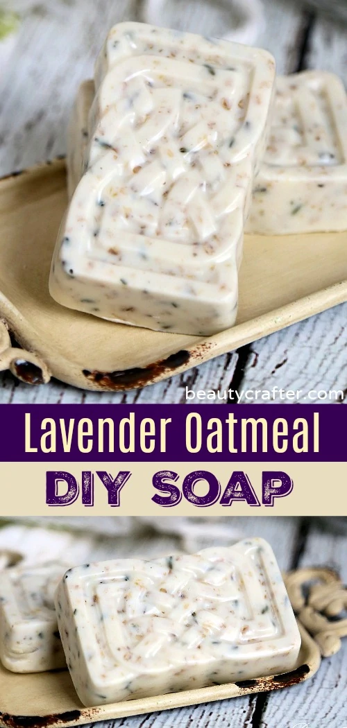 Lavender Oatmeal DIY Soap