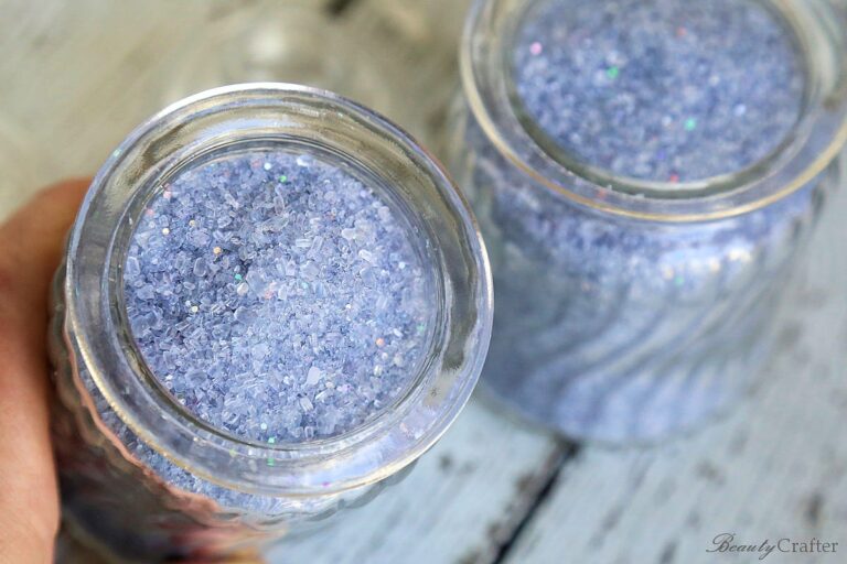 Sparkling Lavender Bath Salts Bath Salt Recipe Beauty Crafter