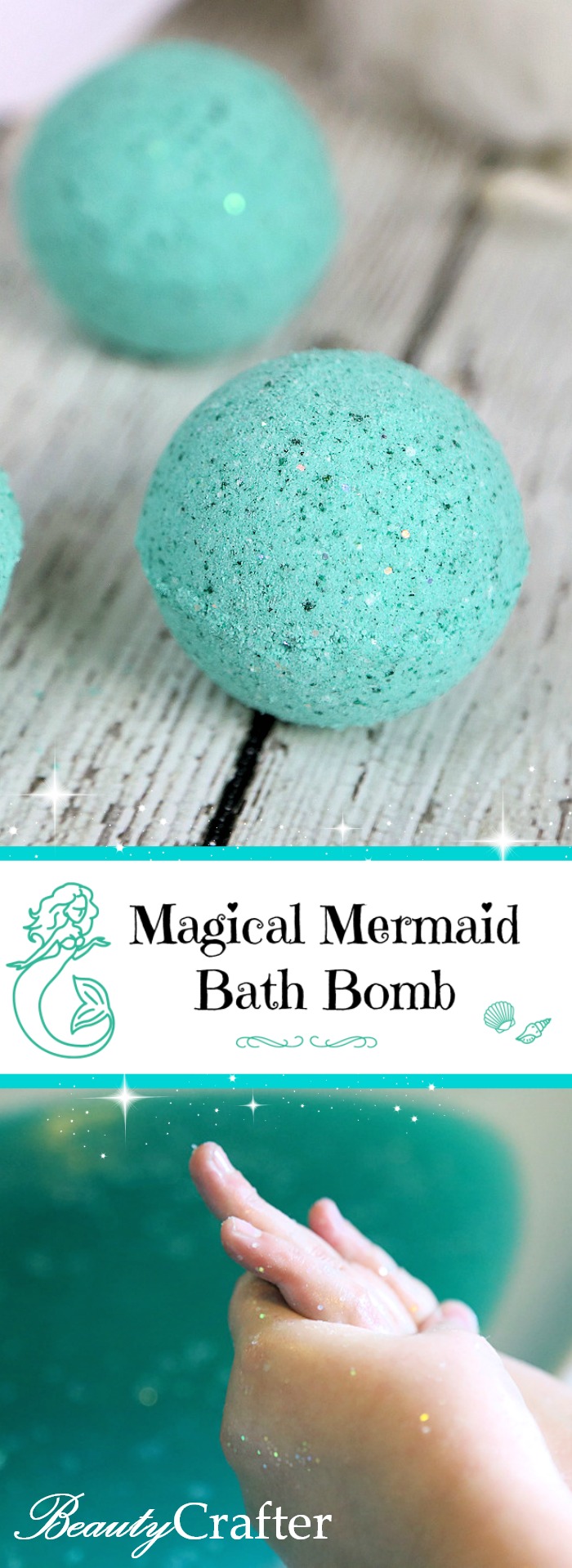 Download Mermaid Bath Bombs DIY: Make Magical Sparkling Water