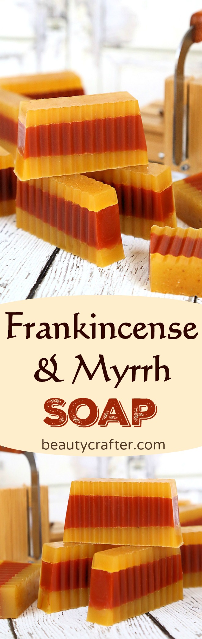 DIY Frankincense Myrrh Soap, what could be more appropriate as a holiday gift #christmas #frankincense #myrrh #gifts #soapmaking #soap #crafts