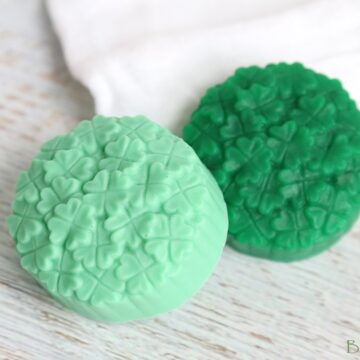DIY St. Patricks Day Soap