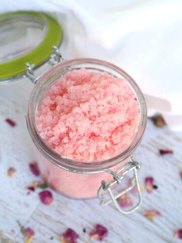 Rose Sugar Scrub Recipe: A Skin Nourishing Rose Scrub