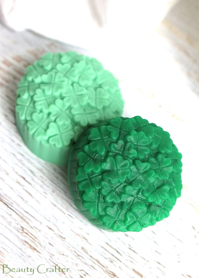 Shamrock Shake diy soap