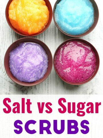 Salt Scrub vs. Sugar Scrub, which should you choose?