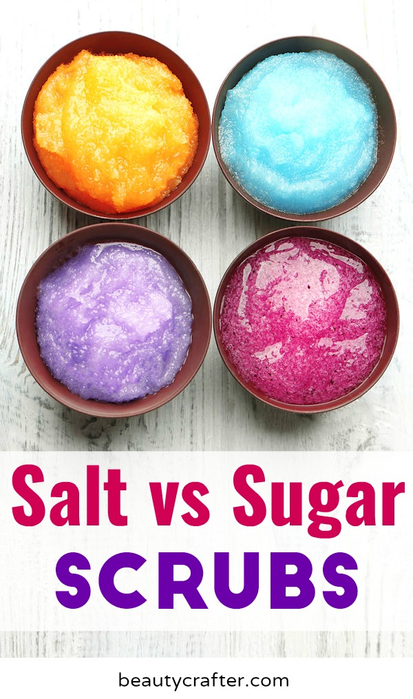 Salt Scrub Vs Sugar Scrub Which Should You Choose Beauty Crafter