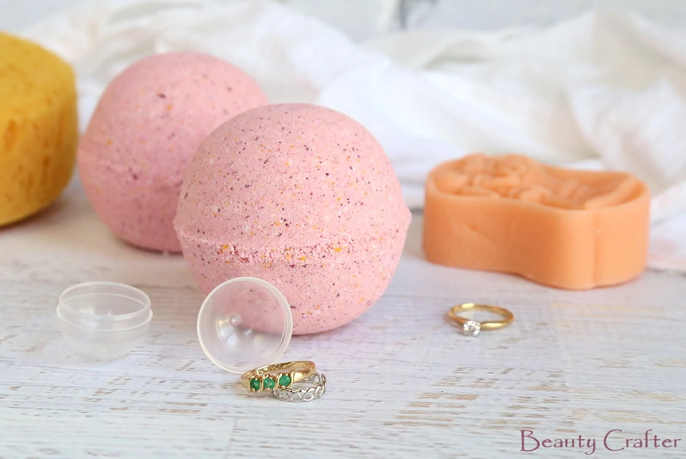 Bath Bombs with Rings