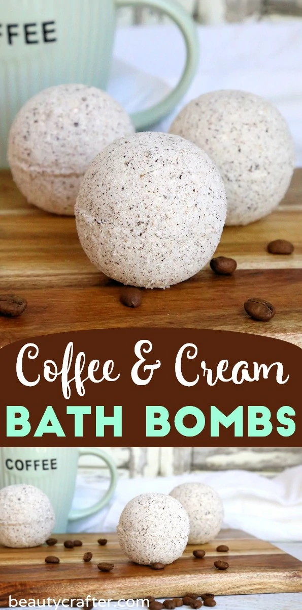 DIY coffee bath bomb