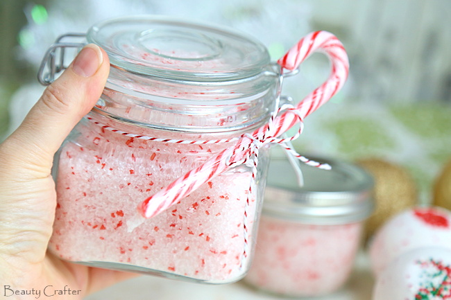 christmas bath salts