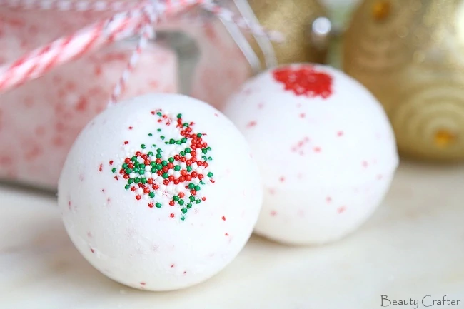 DIY Peppermint Bath Bombs