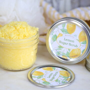 Lemon Sugar Scrub recipe