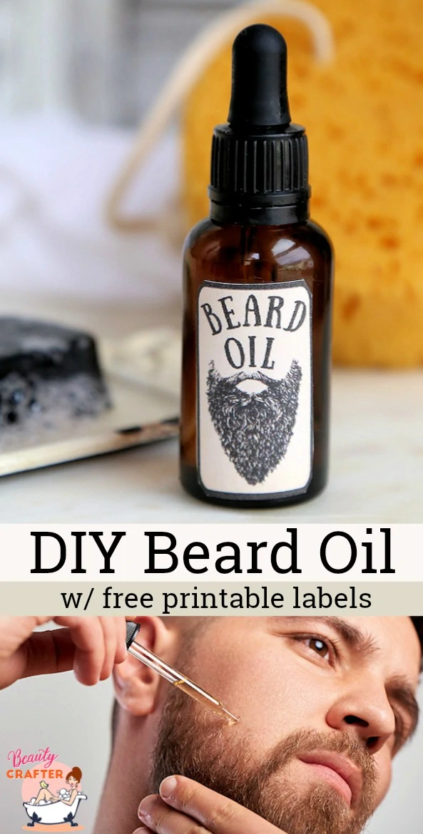 DIY Beard Oil Pinterest