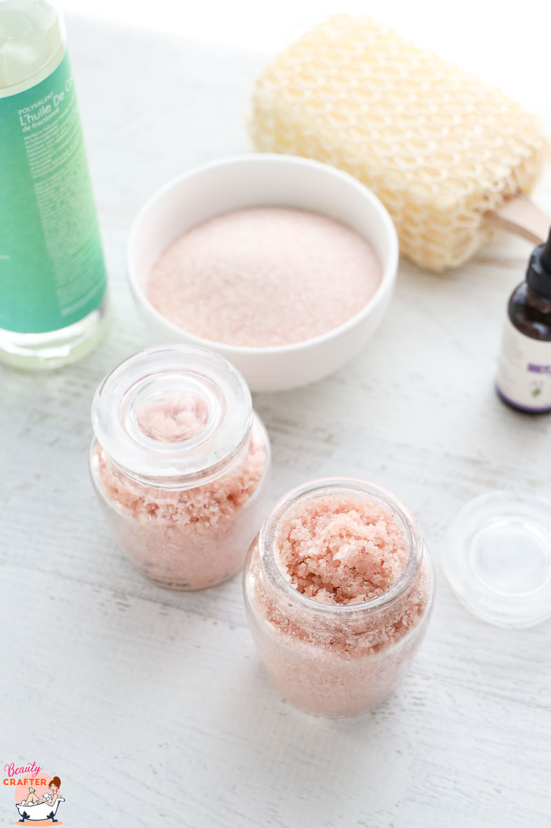 pink himalayan salt face mask