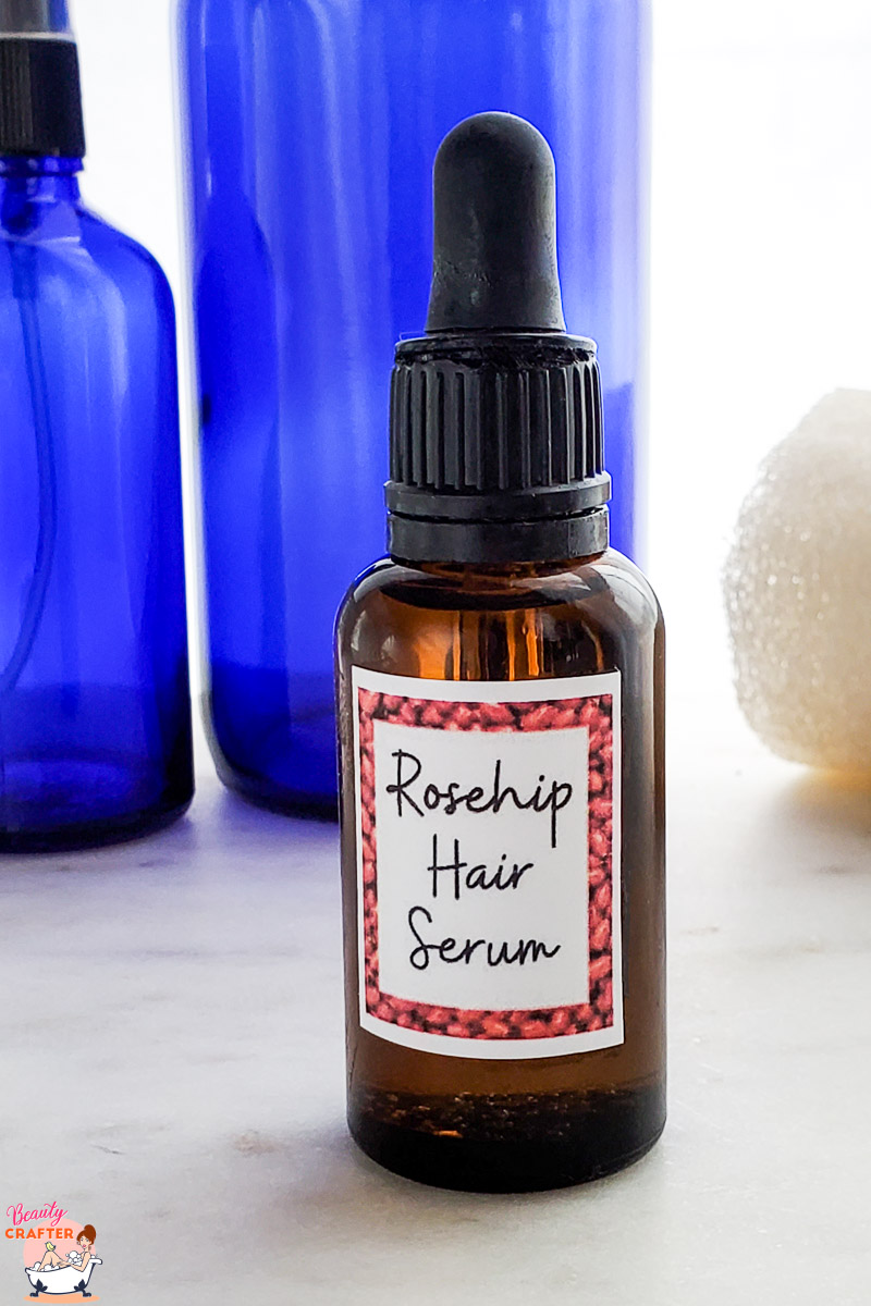 Rosehip Oil for Hair + DIY Rosehip Oil Hair Serum - Beauty Crafter