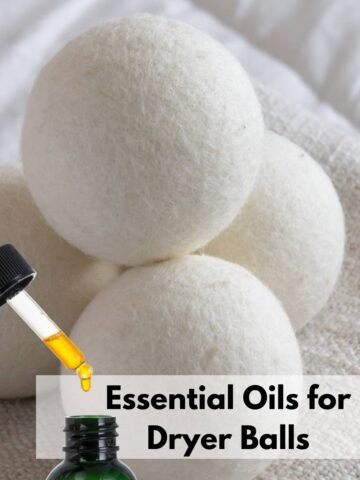 essential oils for dryer balls