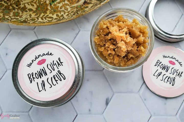 brown sugar lip scrub