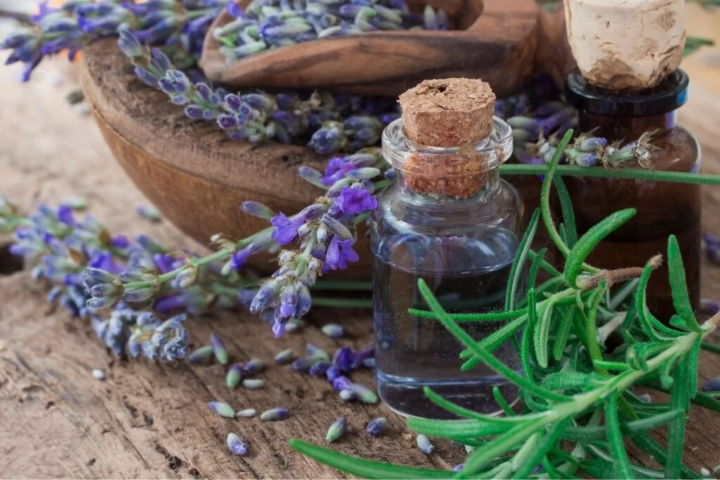 rosemary and lavender hair rinse.